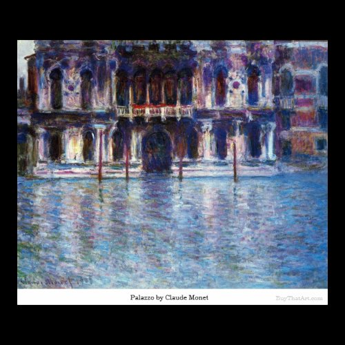 Palazzo by Claude Monet Print