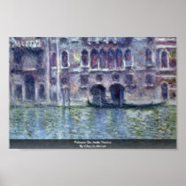 Palazzo Da Mula Venice By Claude Monet Posters