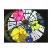 Palazzo Umbrellas Ceiling- Las Vegas Post Card