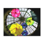 Palazzo Umbrellas Ceiling- Las Vegas Post Card