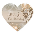 Pale avocado choc cream wedding