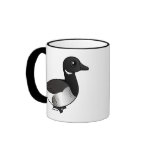 Pale-bellied Brant Goose Ringer Mug