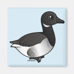 Pale-bellied Brant Goose Square Magnet