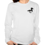 Pale-bellied Brant Goose Women\'s American Apparel Fine Jersey Long Sleeve T-Shirt