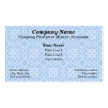 Pale Blue Lacey Look Business Cards business cards