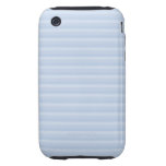 Pale Blue Stripes. Iphone 3 Tough Cases