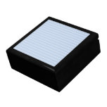 Pale Blue Stripes. Trinket Box