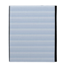 Pale Blue Stripes. iPad Folio Covers