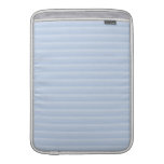 Pale Blue Stripes. Sleeves For Macbook Air