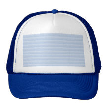 Pale Blue Stripes. Mesh Hat