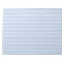 Pale Blue Stripes. Memo Pads
