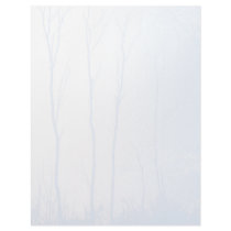 Pale Blue Tree Paper letterhead by iiiyaaa Pale Blue Tree Paper letterhead