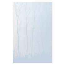 Pale Blue Tree stationery