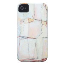 Pale Color Fragmental Landscape Case-Mate iPhone 4 Cases