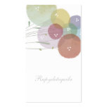 Pale colors Business Card