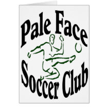 Pale Face Soccer Club cards by figstreetstudio Pale Face Soccer Club cards
