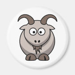 Pale goat magnet