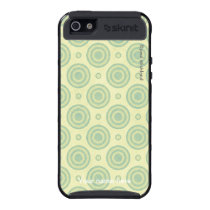 Pale Green Circles iPhone 5 Cases