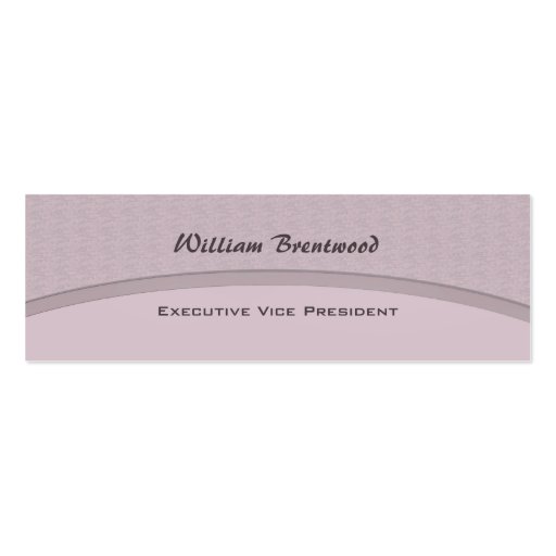 Pale Grey curve Business Card Templates (front side)
