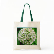 Pale Hydrangea Budget Bag by Fashion_Floral Pale Hydrangea Budget Bag