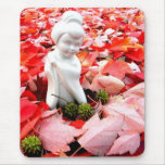 Pale in Red Mousepads
