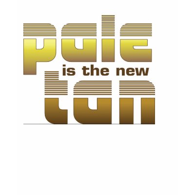 Pale is the New Tan Tshirts by kellybelly223
