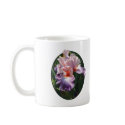 Pale Pink and Lavende rIris mug