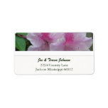 Pale Pink Azaleas Address Labels