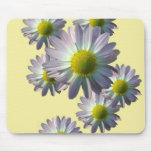 Pale Pink Chrysanthemum Design mousepads