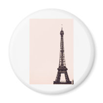 pale pink Eiffel Tower