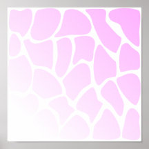 Pale Pink Pattern. Poster