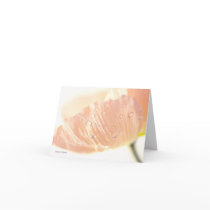 Pale Pink Poppy Note Card, notecard template