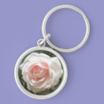 Pale Pink Rose keychains