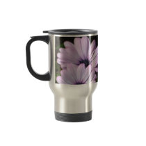 "Pale Purple Daisies" mugs by CaroleArt "Pale Purple Daisies" mugs