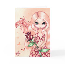 "Pale Rose" Greeting Card