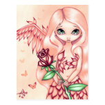 "Pale Rose" Postcard postcards