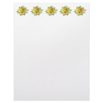 Pale Yellow Water Lily letterhead