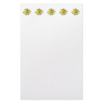 Pale Yellow Water Lily stationery