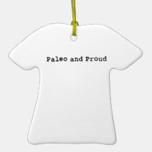 Paleo and Proud Christmas Tree Ornament