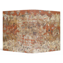 Palestine 15th Century Topography of the Holy Land Vinyl Binder