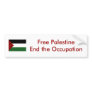 Palestine Bumper Sticker