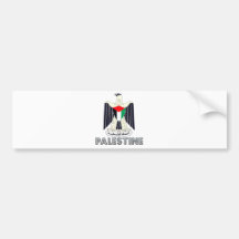 Palestine Coat of Arms Bumper Stickers