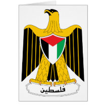 Palestine Coat of Arms cards