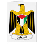 Palestine Coat of Arms cards