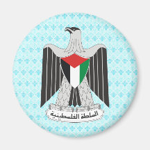 Palestine Coat of Arms detail Fridge Magnet