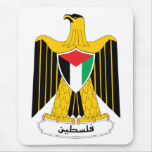 Palestine Coat of Arms Mouse Mats
