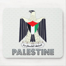 Palestine Coat of Arms Mousepads