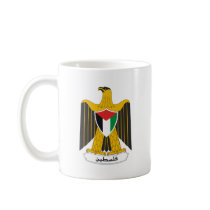 Palestine Coat of Arms mugs