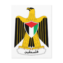 Palestine Coat of Arms postcards
