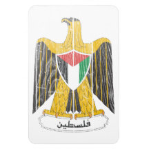 Palestine Coat of Arms Vinyl Magnets